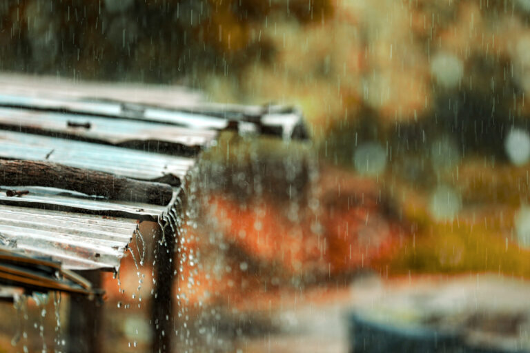 Rain Roof Damage